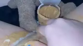 أمريكا دسم زبدة الفول السوداني في بلدي العذراء في سن المراهقة سنة القديمة الوردي غريب الغذاء صنملوس أنجلوسالولايات المتحدة الأمريكية